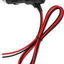12V Car Cigarette Lighter Adapter, Cigarette Lighter Socket Extension Cord, Adapter Extension Cable Suitable for Cars, Motorcycles, and Trucks