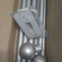 ENJOYBASICS No Drill Curtain Rods for Window 48 to 84 Inches, 5/8 Inch Diameter Renter Friendly Drapery Rod with Adhesive Brackets without Drilling, Adjustable from 27 to 90 Inches, Nickel