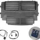 Radiator Shutter With Actuator Motor Compatible with 2012 2013 2014 2015 2016 2017 2018 Fo-rd Focus 2.0L,Replacement for CM5Z8475A,CM5Z8B455A,BM518475BJ,BM518475DE,ATPP5220112009 Grille Shutter