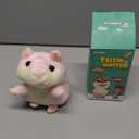 Talking Hamster - Stuffed Animals Toy for Girls 2 3 4 5 6 Year Old, Repeats What You Say - Toddler Interactive Plush Toys, Birthday Gifts for Girls 2 Years and Up (Pink)