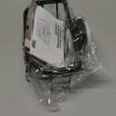 TAILI Sponge Holder with Strong Suction Cup, Dish Sponge Caddy Inside Sink Removable, Rustproof Aluminum for Sponges, Brushes, Stoppers and Scrapers - Black