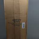 Angeles 48" x 6' Quiet Divider With Sound Dampening Panels, Freestanding Room Divider Wall, Gray (Grey)