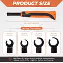 Door Hinge Gap Adjusting Tool Kit,2025 New Upgrade Hinges Gap Adjusting Wrench,4 Size Heavy Duty Steel Door Hinge Repair Tool with Rubber Grip for Alignment Of Doors and Cabinets Etc.
