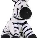 Wild Republic Zebra Baby Plush, Stuffed Animal, Plush Toy, Gifts for Kids, Cuddlekins 8 Inches