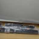 Half Garden Arch Trellis, Trellis Arch for Climbing Plants Outdoor, 7.9FT MetalGarden Arbor, Garden Trellises for Patio Lawn Backyard, Large Garden Archway Decoration Black 23.6" x 94.5in