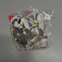 2 x Tuxedo Cat Christmas Acrylic Ornament  Black and White Cat Ornament, Customizable with Name - Easily Add Name with Marker (Marker Not Included)