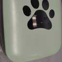 Dog Poop Trash Can Outside with Lid,7L/1.8Gal Outdoor Dog Poop Wast Trash Can Bucket with Step Pedal,Outdoor Pet Waste Container-(Include 75 Waste Bags)-Ideal for Yard,Porch-Sage Green