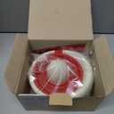 Mueller Citrus Lemon Orange Juicer, Hand Squeezer Rotation Press, Manual Juicer with Easy Pour Spout, European Made, Dishwasher Safe, Beige