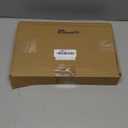 Macarrie 24 Packs Flameless Taper Candles Battery Operated Fake 11 Inch Long Candlelight LED Flameless Candlesticks Flickering Tapered for Christmas Church Prayer New Year Wedding(Brown)