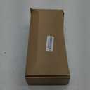 Accordion Sliding Door Curtain, Flax Linen Curtain for Living Room 96 inch Long Pinch Pleated Look Vertical Drape for Bedroom/Living Room, 1 Panel, W45 x L96, Natural