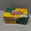 Flexi Hose Expandable Garden Hose with 8 Function Nozzle, 50FT - Lightweight Retractable Garden Hose, Water Hose - No-Kink Flexibility, 3/4 Inch Solid Brass Fittings and Double Latex Core (Black)