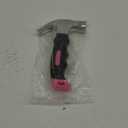 Small Claw Hammer - Mini Hammer for Women&Kids, Camping Hammer, Stubby Tack Hammer, Nail Hammer with Magnetic (Pink)