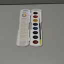 Prang Color Wheel Watercolor Paint Set, 8 Colors, 1 Count X00820