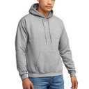 Hanes Men's Pullover EcoSmart Hooded Sweatshirt, Light Steel, X-Large