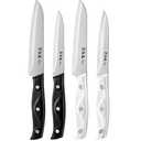 HAMMER IRON ALLEY 4PCS Paring Knife - 4/4.5 inch Fruit and Vegetable Paring Knives - Ultra Sharp Kitchen Knife - Peeling Knives - German Stainless Steel-ABS Handle