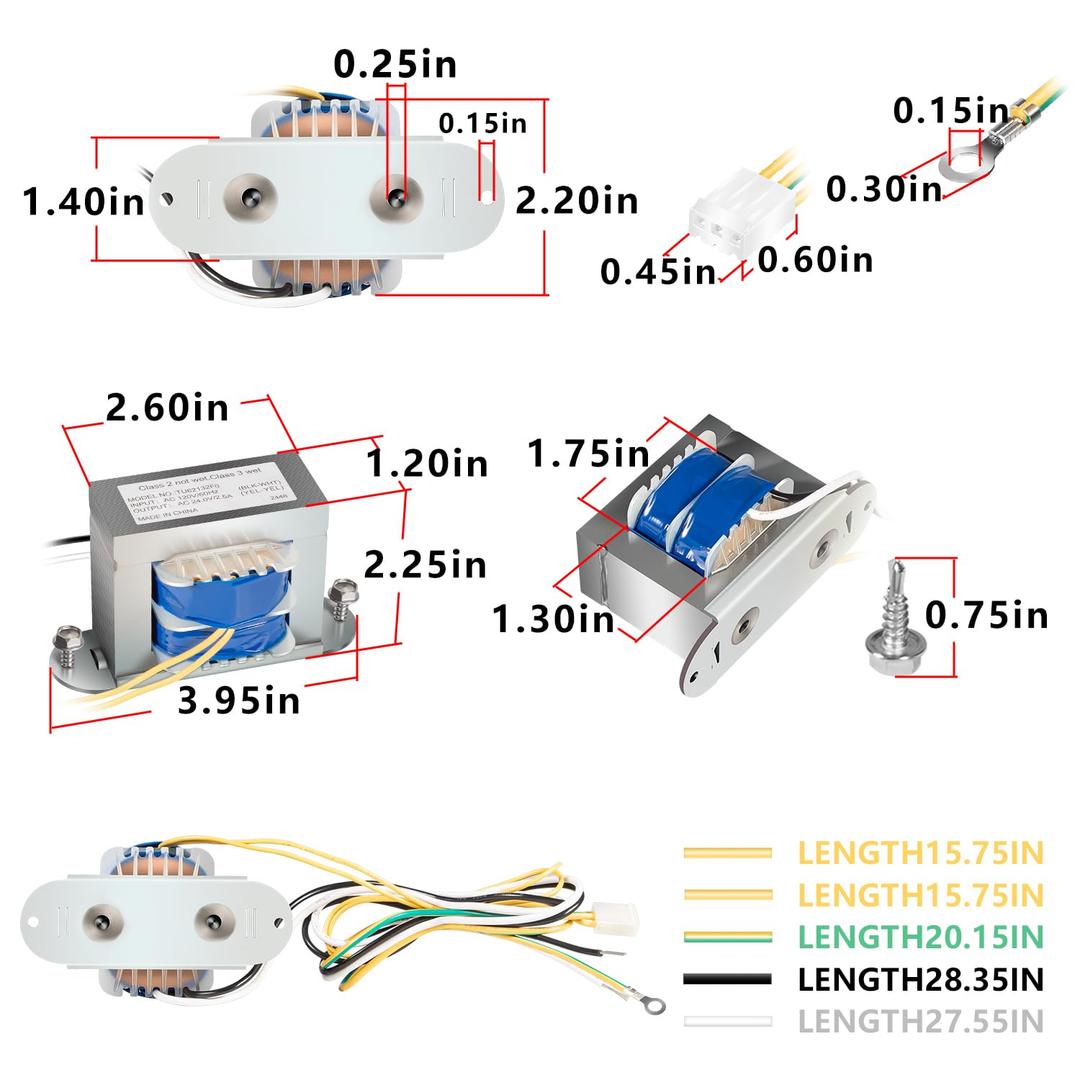 Transformer Replacement Part Fit for Zodiac