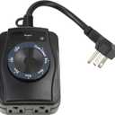 Prime Wire & Cable TNOCD002 2-Outlet Turn Dial Pigtail