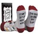 Cavertin Women's Novelty Socks with Gift Box - Dog Socks for Women - Dog Lover Gifts (Dog Lover) Pack of 2