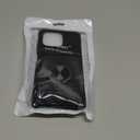 Vofolen for Motorola Moto G 5G 2025 Case with Card Holder [Store 2 Cards] + 360 Magnetic Rotated Ring Kickstand Dual Layer Heavy Duty Shockproof Wallet Phone Case for Moto G 5G 2025, Black