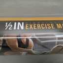 CAP Barbell 1/2-Inch High Density Exercise Yoga Mat with Strap | Multiple Options