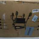 Helavo Extra Wide 2 in 1 Bariatric Walker Wheelchair Combo, 500 lb Capacity