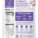 Happy Baby Organics Baby Snacks, Greek Yogis, Freeze Dried Yogurt &Veggie Fruit Snacks, Gluten Free Snack for Babies 9+ Months, Blueberry & Purple Carrot, 1 Ounce (EXP 11/05/26)