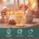 2 x INGOFIN Aromatherapy Candles for Home Scented - Stress Relief Candle Gifts, Natural Wax Candles with Floral Scents, Candle Set for Spa, Bath, Yoga, Home Decor Candle, Light Orange