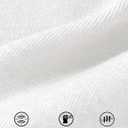 ZESICA Women's Long Sleeve Crewneck Shirts Spring Knit Slim Fitted Casual Basic Tee Sweater Tops (White, M)