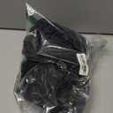 Obstal 6ft Stretch Black Spandex Table Cloth for Standard Folding Tables - 2 Pack Universal Rectangular Fitted Tablecloth Protector for Wedding, Trade Show, Vendor Stand