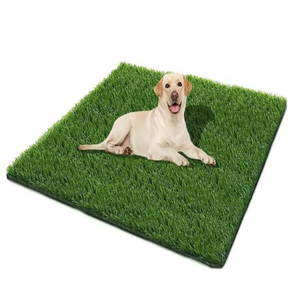 SSRIVER Dog Grass Pad, 51.2x31.5In Fake Grass for Dogs, Artificial Grass Pee Pad for Puppies Potty Training Indoor Outdoor