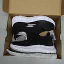 Skechers Boy's Skech Fast Sneaker (5 Toddler, Black/White)