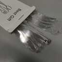 GoGeiLi Stainless Steel Large Serving Fork Set, 9.5-inch Big Serving Fork for Party, Banquet, Buffet, Dishwasher Safe, Set of 3