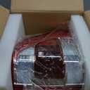 LABLT Tail Light Assembly Repalcement for 2021 2022 2023 F150 Driver Left Side Rear w/Blind Spot White Frame Taillights ML34-13B505-CA