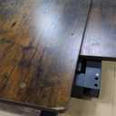 Tatub Dining Table Set for 4, 3-Piece Kitchen Table with 2 Benches, Space-Saving Dining Room Set for Breakfast Nook and Small Spaces, Brown