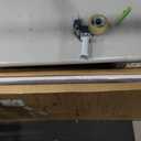 51" Extra Tall Cat Gate 30"-49.27" Wide, Auto Close, Pressure Mounted, for Cats & Small Dogs, Hallway, Stairs, Kitchen, Not Baby Gate,White