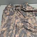 Eutten Women Wide Leg Camo Sweatpants High Waisted Drawstring Baggy Jogger Fleece Loose Sweat Pants with Pockets (Medium, Brown)