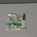 Thermostat Housing Gasket for SBC, Car Thermostat Water Neck Housing Gasket Engine Coolant Outlet Silicone Seal Spacer Replacement with 1/8" Aluminum Carrier for Chevy SBC BBC 265-500(Orange)