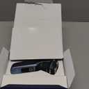 Philips Norelco Shaver 3600 Series, Wet and Dry Electric Shaver, P-Cap, Travel Pouch, Storm Blue, Model S3243/91