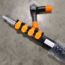 VEVOR Telescopic Extension Pole, 7-30 FT Multi-Purpose Extension Pole, Sturdy Aluminum Alloy Paint Extendable Pole with Flip-Lock Design, Telescopic Pole for Painting, Dusting and Cleaning