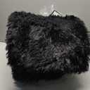 Fluffy Area Rug Living Room: Black Shag Rug 6x9 Plush Rugs for Living Room - Large Fuzzy Soft Carpet (Black 6x9 Feet)