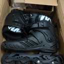 Inline Skates, High Performance Roller Skates with Washable Lining for Men Women Adult Beginners (US Men 11/Women 12, Black)