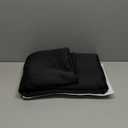 Joydeco Black Curtains 84 inch Long, Blackout Curtains for Bedroom, Thermal Insulated Privacy Room Darkening Drapes for Living Room, Black Out Drapes with Rod Pocket Back Tab 2 Panels