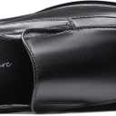 Bruno Marc Men's Square Toe Dress Loafers Formal Shoes (8 Wide, 5-black)