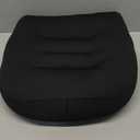 WSGJHB Car Booster Seat Cushion Posture Cushion Portable Breathable Mesh, Effectively Increase The Field of View Ideal for Office, Home, Angle Lift Seat Cushions,Black