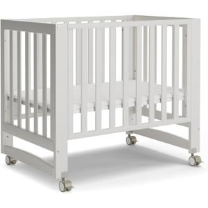 MAMAZING EvoNest 6-in-1 Convertible Baby Mini Crib with Wheels, 40.1"L x 25.7"W x 35.4"H
