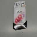 Olay Makeup Remover Wipes, Regenerist MicroExfoliating Wet Cleansing Cloths, Facial Cleanser for Women Exfoliates, Refreshes, Smooths Texture, Travel Approved, 30 ct