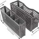 Dishwasher Silverware Replacement Basket - Utensil/Cutlery Basket - Compatible with Bosch, Maytag, Kenmore, Whirlpool, KitchenAid, LG, Samsung, Frigidaire, GE