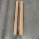 Juexica 2 Pcs Natural Bamboo Wall Panel for Interior Wall 48'' x 96'' Bamboo Covering Renewable Pole Wainscoting Room Divider Decor for Bedroom Living Room Kitchen Island Office (Light Carbonized)