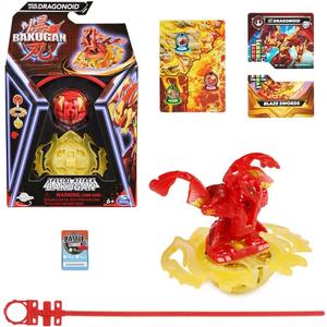 Bakugan, Special Attack Dragonoid, Spinning Collectible, Customizable Action Figure and Trading Cards, Kids Toys for Boys and Girls 6 and up
