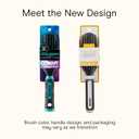 Conair Salon Results Detangling Hairbrush - For Men and Women, All Hair Types with Nylon Bristles
